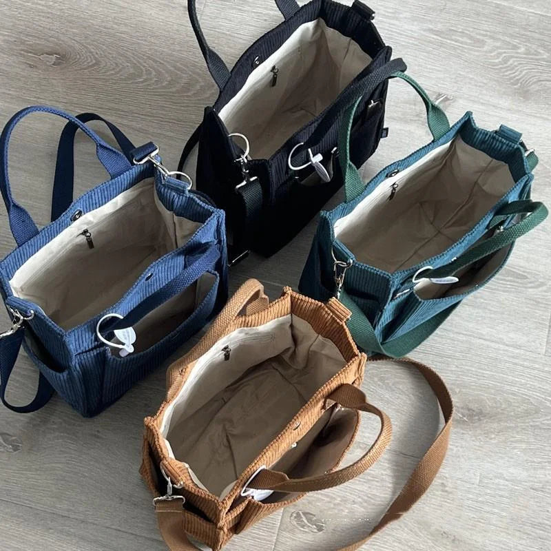 🔥 New 2025 Corduroy Crossbody Tote Bag