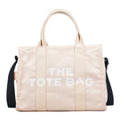 Tia Women's Letter Tote Bag - Large Capacity Canvas Bag tioandtiashop