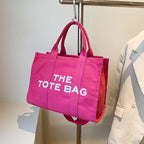 Tia Women's Letter Tote Bag - Large Capacity Canvas Bag tioandtiashop