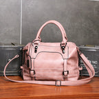 New Women's Oil Wax Leather Tote Bag, Fashion and Luxury tioandtiashop