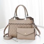 New pre-published Embroidery Thread Letters Shoulder Bag for women tioandtiashop