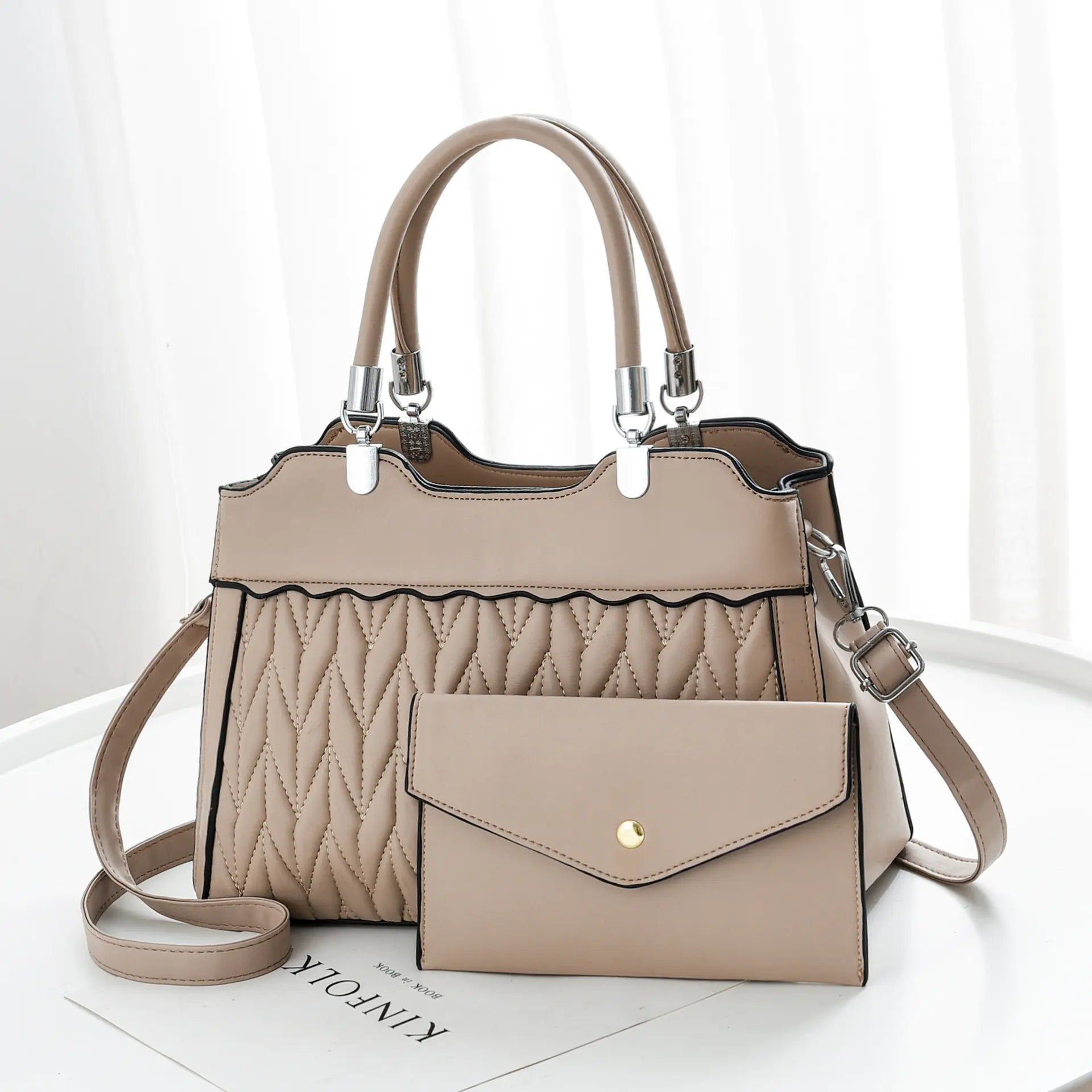 🔥 2025 New  Embroidery Thread Letters Shoulder Bag for girls and women