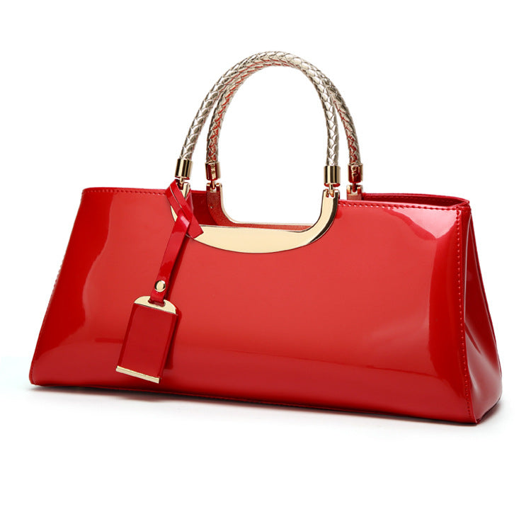 Rare Patent Leather Handbag for women tioandtiashop