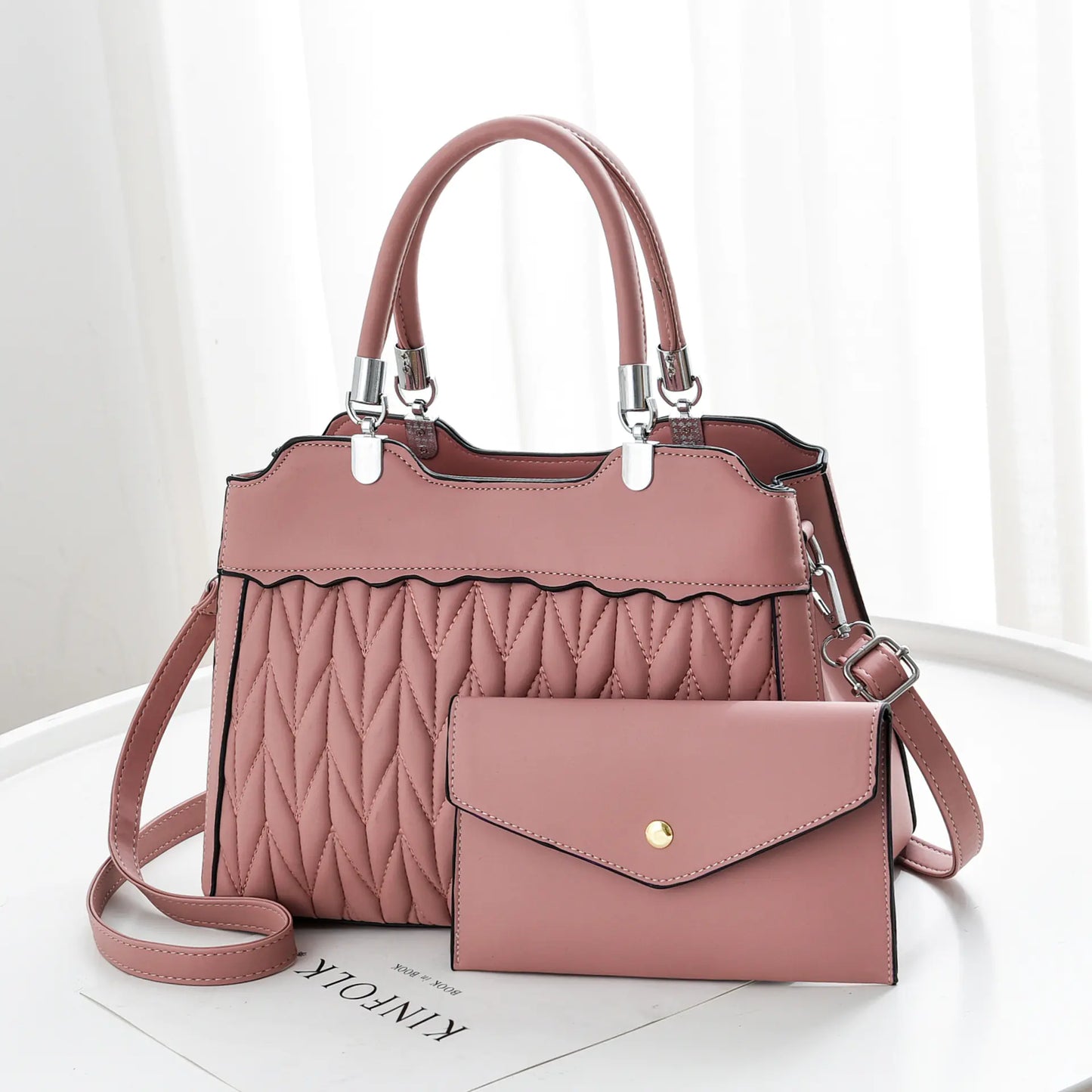 🔥 2025 New  Embroidery Thread Letters Shoulder Bag for girls and women