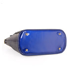 New Released Glossy Patent Leather Bag Set with Tote Clutch Purse tioandtiashop