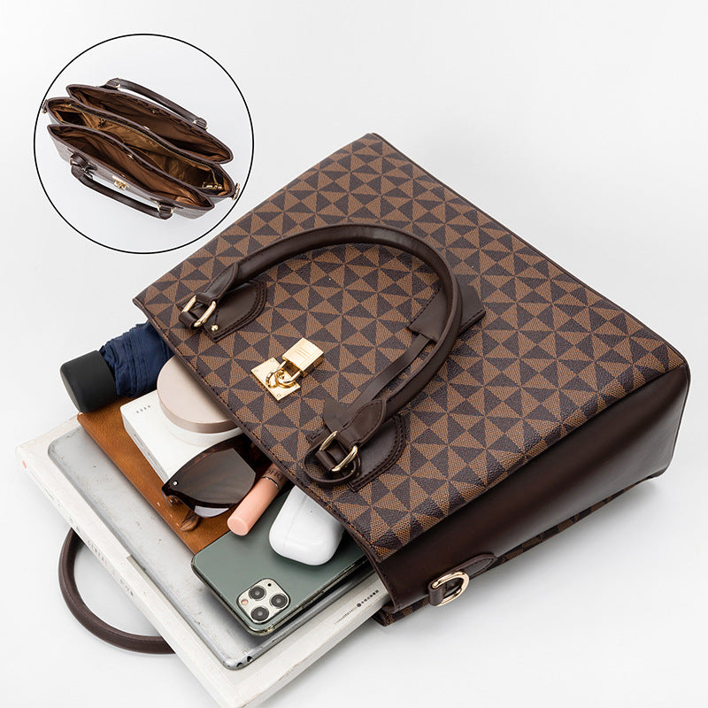 Rare Stylish Large Capacity Women's Tote Bag with Print tioandtiashop