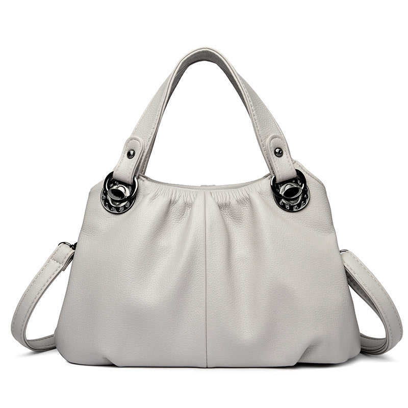 Rare Women's Fashion Soft Leather Tote Bag tioandtiashop