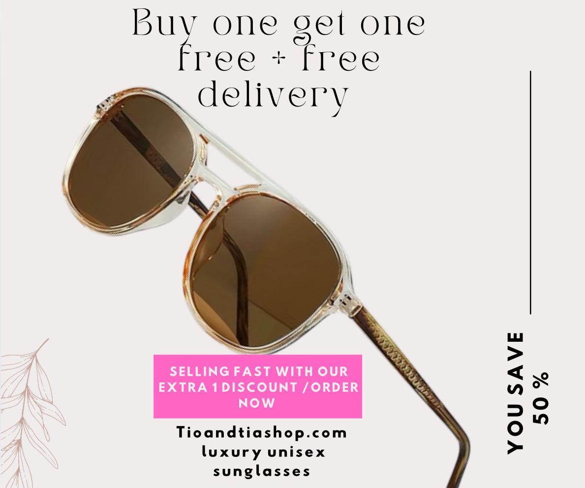 🔥 Get Our 2026 New Retro Polarized Sunglasses for men and women (Unisex) 10050
Charm Square UV400 Sunglasses (perfect unisex sized)