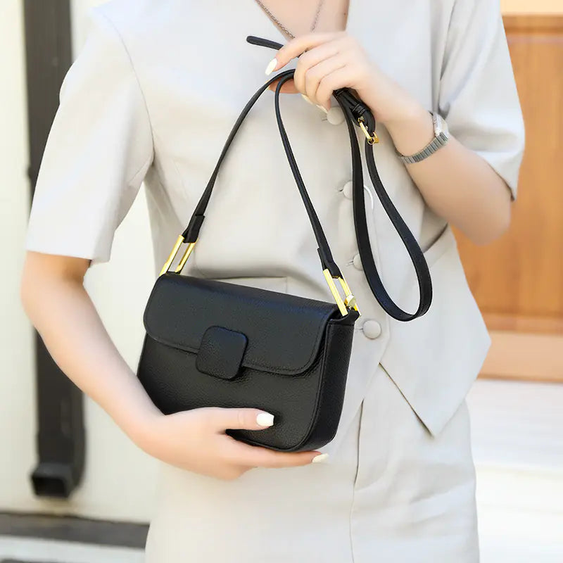 🔥 New 2026 Genuine Leather Women's Fashionable Shoulder Bag