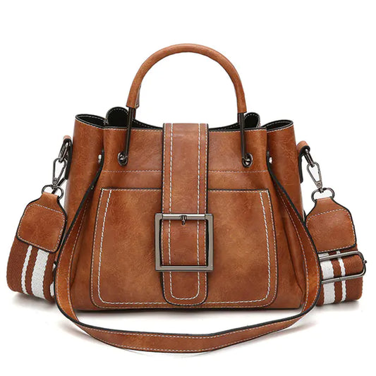 🔥 New 2025 High-Quality Leather Women's Crossbody Tote Bag
