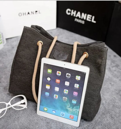 New released Canvas Tote Bag - Large Capacity Handheld Bag
