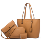 New Rare 4-Piece Handbag Set for women tioandtiashop