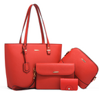 New Rare 4-Piece Handbag Set for women tioandtiashop