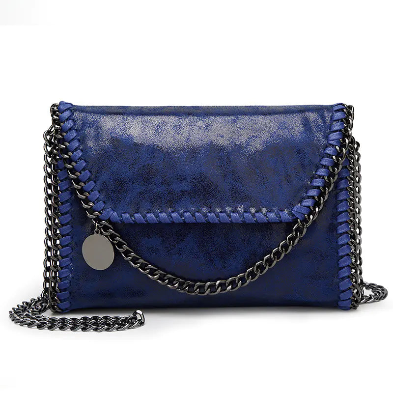 🔥 New Released Luxury Women's High-End design Messenger Bag with Chain Clutch