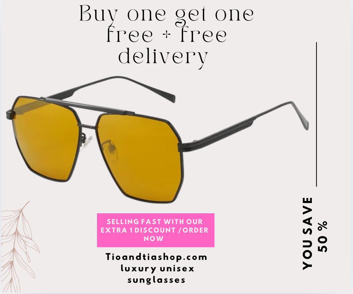 🔥 Get Our New 2026 Metal Sunglasses, Personality Polygon Sunglasses, Outdoor Trend for Men and Women eye Shade (unisex)