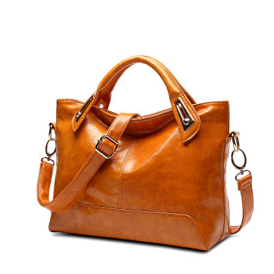 Minimalist Leather Shoulder Bag for Women tioandtiashop