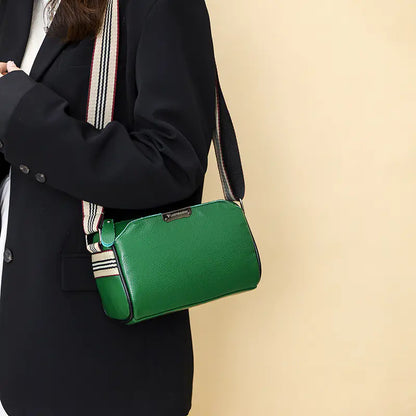2025 Fashionable Large Capacity Leather Shoulder Bag