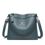 New Stylish Minimalist Bucket Bag, mid Large Capacity Shoulder Bag tioandtiashop