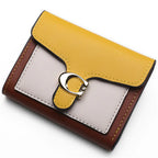 New Luxury Women's Mini Coin Purse, Cute Short Wallet Design tioandtiashop