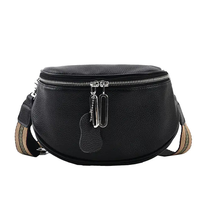 New released Women’s Genuine Leather Crossbody Messenger Tote Bag