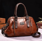 Luxury Fashionable Women's Shoulder Crossbody Bag, Vintage Leather. tioandtiashop