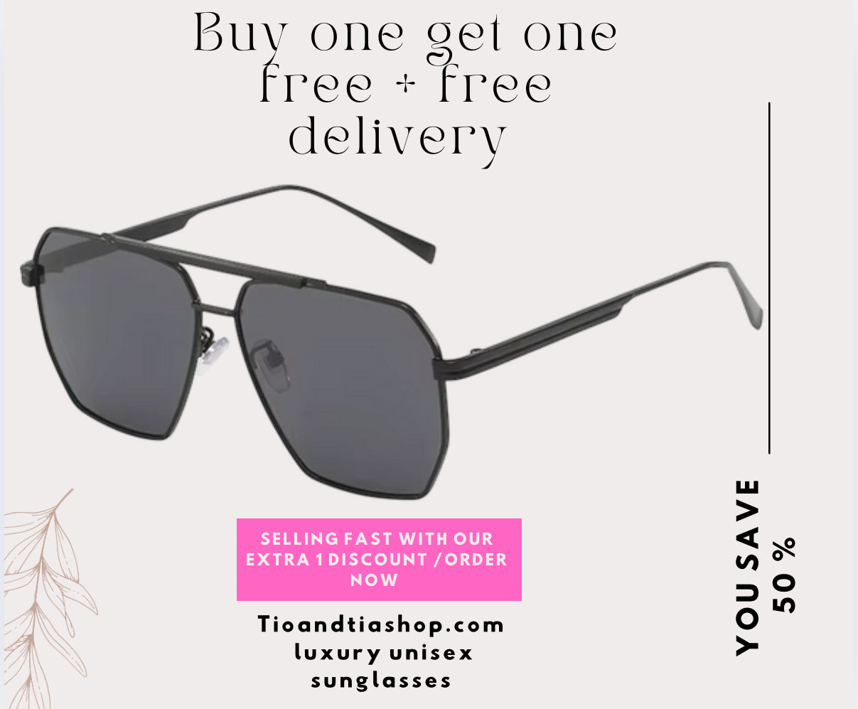 🔥 Get Our New 2026 Metal Sunglasses, Personality Polygon Sunglasses, Outdoor Trend for Men and Women eye Shade (unisex)