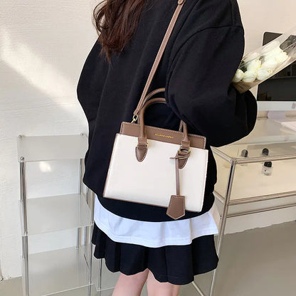 ⭐️ New designed Women's Color Block Tote Bag - Large Capacity