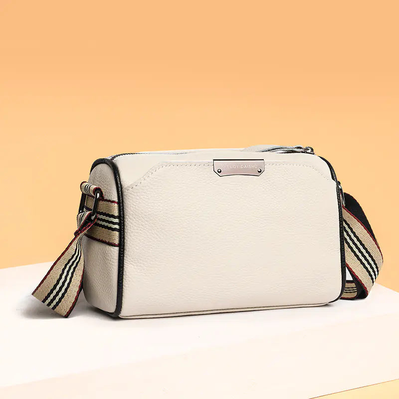 2026 Fashionable Large Capacity Leather Shoulder Bag