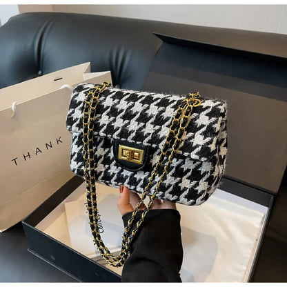 🔥 New Autumn Winter Wool Tote Shoulder Bag