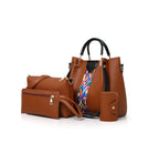 New pre-published 4 Piece Large Capacity Tote Shoulder Bag Set tioandtiashop