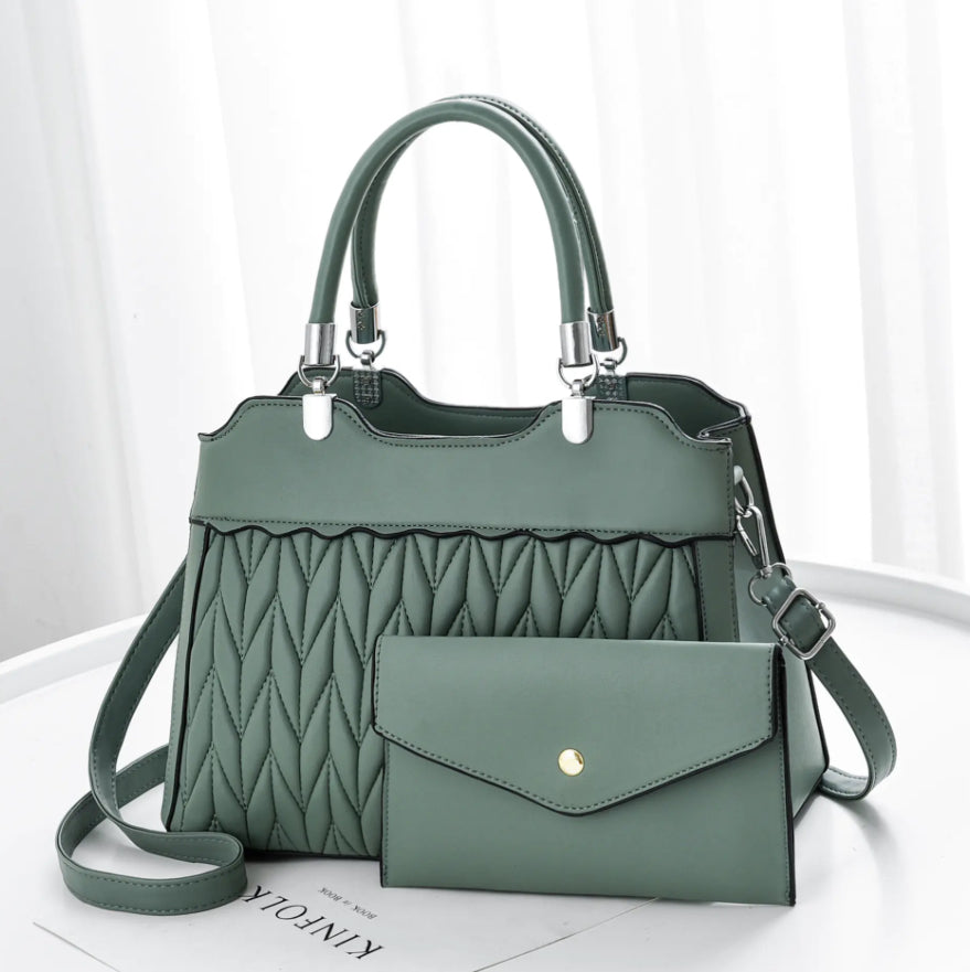 🔥 2025 New  Embroidery Thread Letters Shoulder Bag for girls and women
