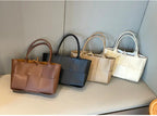 Large Capacity Tote Bag for Women, Trendy and Versatile tioandtiashop