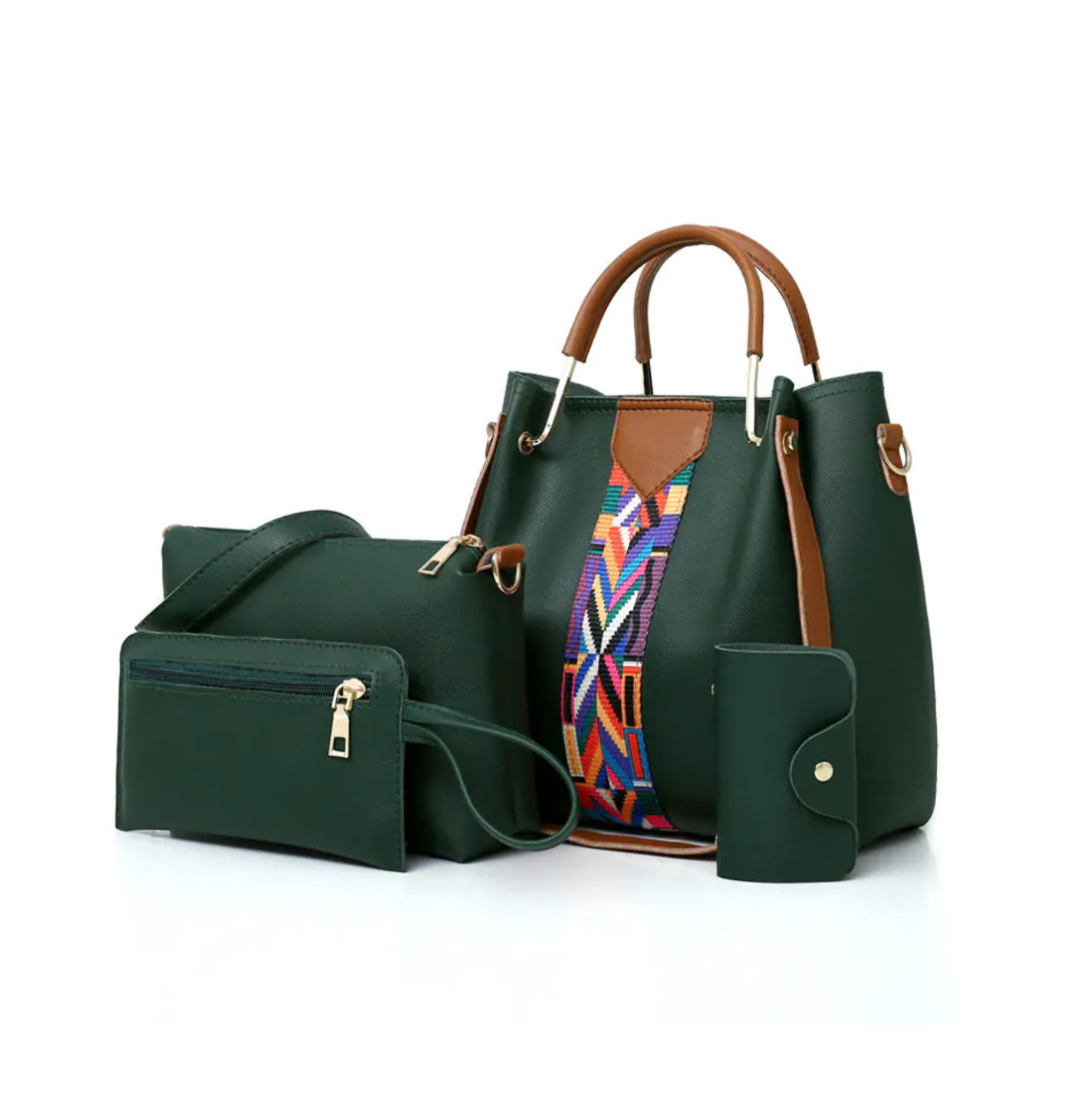 🔥 get the new 4-Piece Large Capacity Tote and Shoulder Bag Set