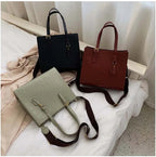 New Stone Pattern Tote Bag for Women tioandtiashop