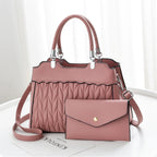 New pre-published Embroidery Thread Letters Shoulder Bag for women tioandtiashop