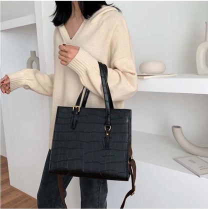 Fashionable Stone Pattern Tote Bag for Women