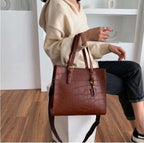 New Stone Pattern Tote Bag for Women tioandtiashop