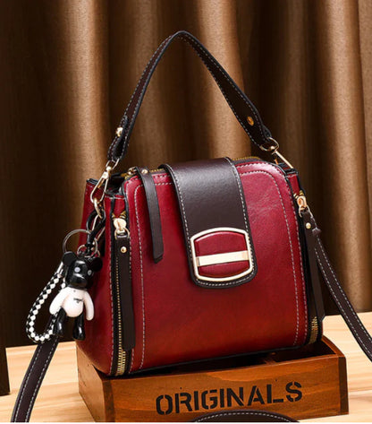 🔥 New released Luxury Vintage Crocodile Pattern Shoulder Tote Bag (for girls & women)