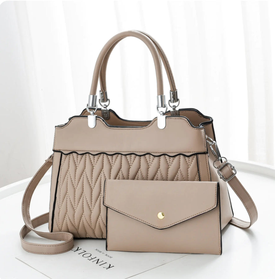 🔥 2025 New  Embroidery Thread Letters Shoulder Bag for girls and women