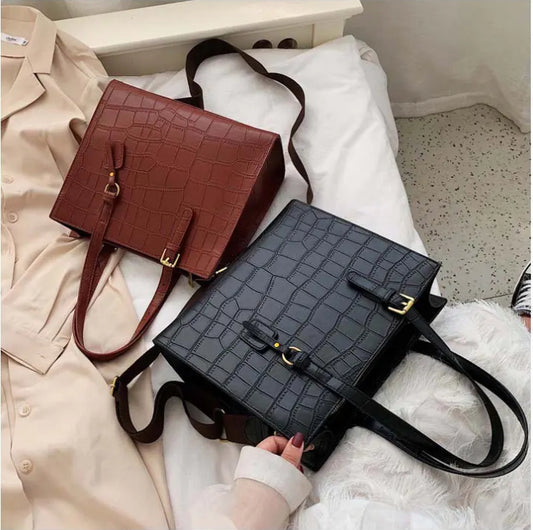 Fashionable Stone Pattern Tote Bag for Women