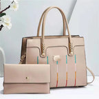 Elegant Women's Embroidered Tote and Crossbody Bag Set tioandtiashop