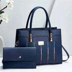 Elegant Women's Embroidered Tote and Crossbody Bag Set tioandtiashop