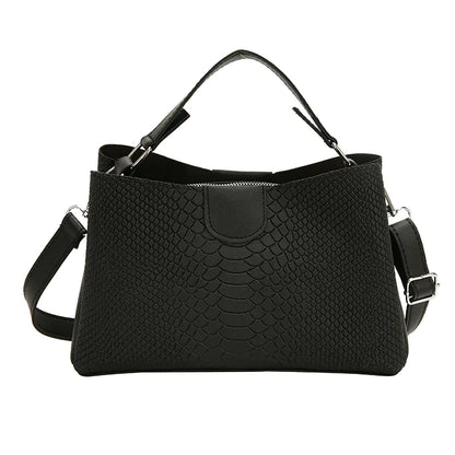 🔥 Women’s Snakeskin Pattern Shoulder & Crossbody Bag