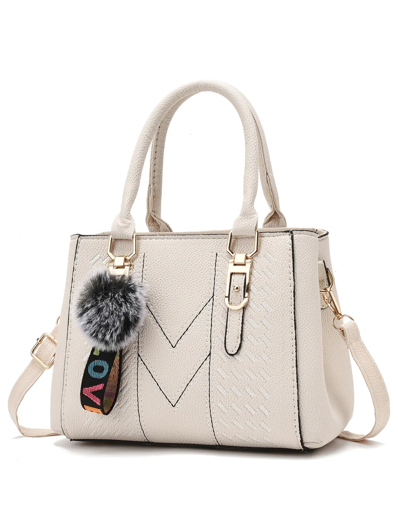 New 2025 Women's Embroidered Tote Bag for Autumn/Winter Fashion
