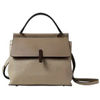 Genuine Leather Women's Tote Handbag with Crossbody Feature. tioandtiashop