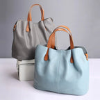 Genuine Leather Women's Shoulder Crossbody Tote Bag tioandtiashop