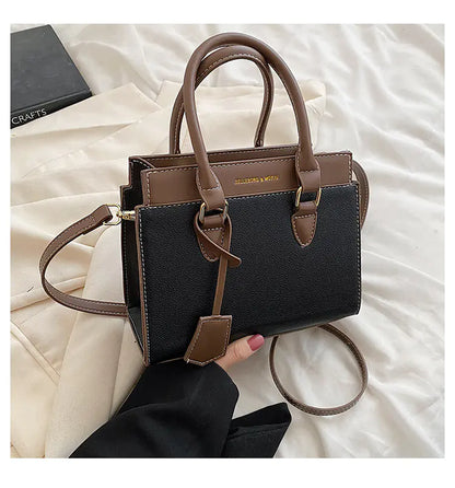 ⭐️ New designed Women's Color Block Tote Bag - Large Capacity