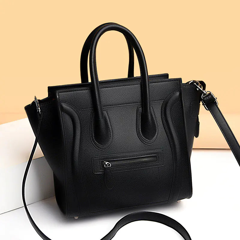 🔥 New 2025 design Fashionable Women's Tote Bag with Smile Design