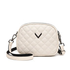 New released Fashionable Genuine Leather Round Shoulder Bag tioandtiashop
