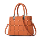 New pre-published Fashionable Studded Tote Bag for Women tioandtiashop